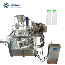 Machine d'emballage de remplissage de lait aseptique
