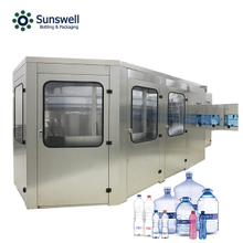 machine de remplissage d'eau minérale sunswell pour boire l'embouteillage de ligne d'eau minérale pure