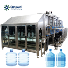 Machine de remplissage d'eau en bouteille riche en oxygène en aluminium de haute qualité Machine de remplissage d'eau en bouteille à petite échelle en aluminium