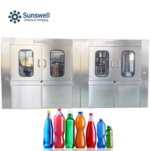 Ligne de production de boissons gazeuses de machine de remplissage de traitement de boissons gazeuses de bouteille d'ANIMAL FAMILIER
