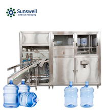Machine de remplissage de bouteilles d'eau de 5 gallons prix de la machine de remplissage de pots d'eau de 20 litres