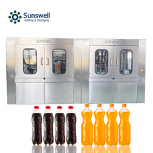 Machine de remplissage de boissons gazeuses 6000BPH ligne de production de boissons gazeuses machine d'embouteillage de boissons énergisantes