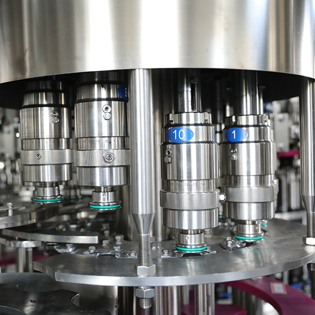 Machine de remplissage de boissons gazeuses processus de production de boissons gazeuses ligne de production de boissons gazeuses
